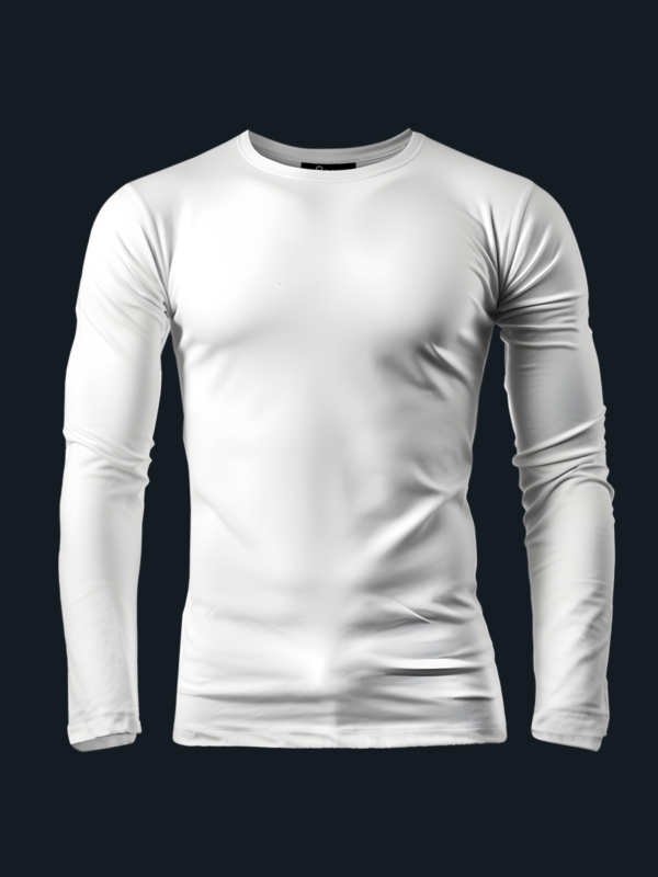 White Slim T-Shirt Cotton